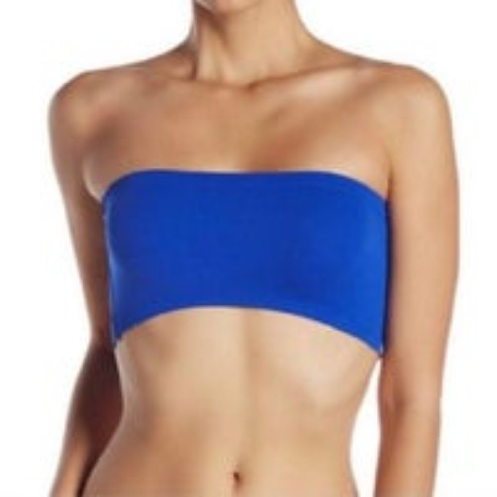 Free People Nina Bandeau Blue Flame XS